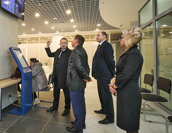  4 октября в ТЦ   «Столица» состоялось открытие расчетно-справочного центра Московского района г. Минска